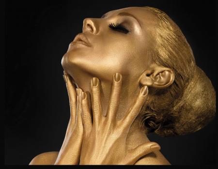 Tablouri Chic și Glam - Extaz auriu, ridicare spirituală