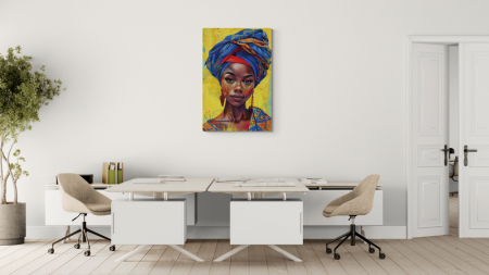 Femeie africană în culori vibrante – forță și grație [2]