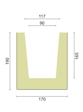 Grindă decorativă  ED 104 17cmх19cm [2]