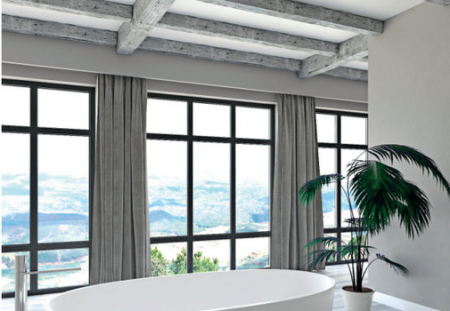 Grindă decorativă rustică EQ 004  alb clasic 19cmх17cm [7]