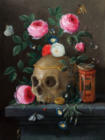 Picturi celebre - Jan van Kessel - Natură Moartă Vanitas