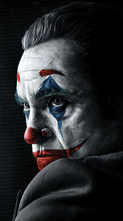 Tablouri Chic și Glam - Joker melancolic,intensitate și emoție