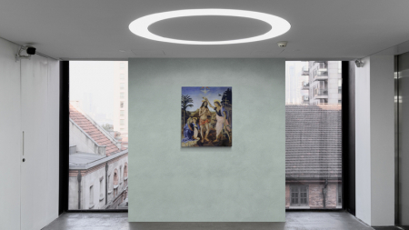 Leonardo da Vinci - Botezul lui Hristos [2]