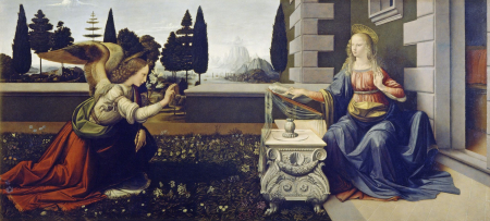 Picturi celebre - Leonardo da Vinci - Buna Vestire