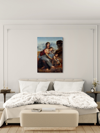 Leonardo da Vinci - Fecioara și Copilul cu Sfânta Ana [2]