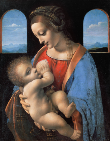Picturi celebre - Leonardo da Vinci - Madona Benois
