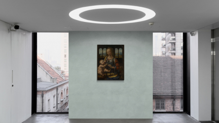 Leonardo da Vinci - Madona cu Garoafa [2]