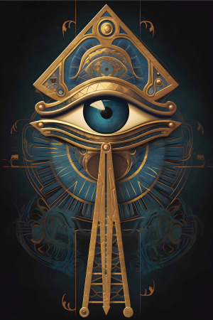 Tablouri Chic și Glam - Ochiul adevărului