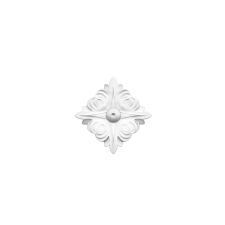 Lichidare stoc - Ornament din poliuretan, Grand Decor,  A 602, 6.5cmx6.5cmx0.8cm