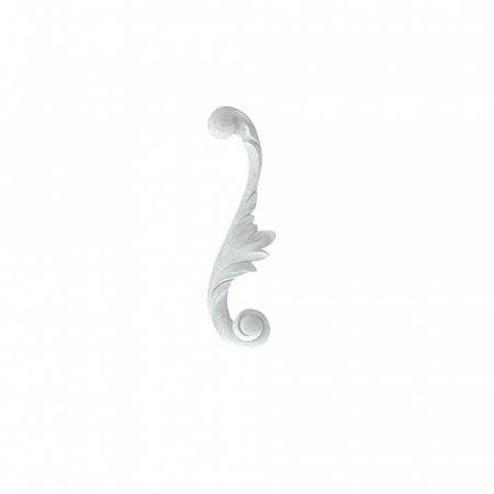 Ornamente din poliuretan - Ornament din poliuretan, Grand Decor,  A 618L, 5cmx17cmx1.4cm