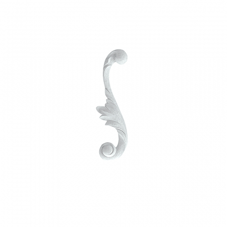 Ornamente din poliuretan - Ornament din poliuretan, Grand Decor,  A 618R, 5cmx17cmx1.4cm