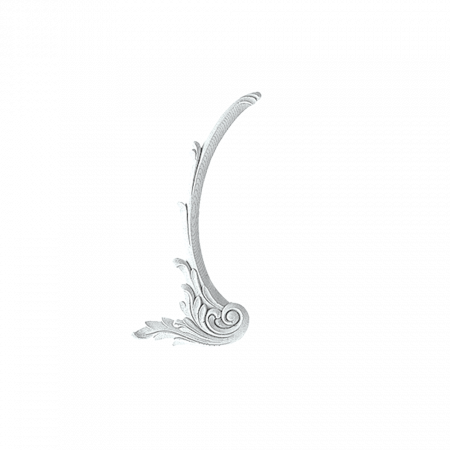 Ornamente din poliuretan - Ornament din poliuretan, Grand Decor,  A 674L, 13.5cmx29.5cmx1.6cm