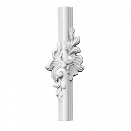 Brauri si coltare din poliuretan - Ornament insert pentru brau CR 810D, 24.5cmx11cm