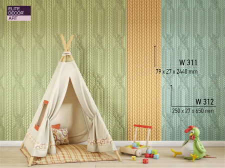 Panou W312, 25cm x65cm x2.7cm [3]