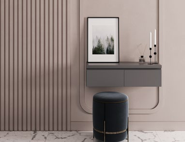 Panouri decorative 3D din poliuretan (riflaje) - Panou W371, 25cm x1.9cm