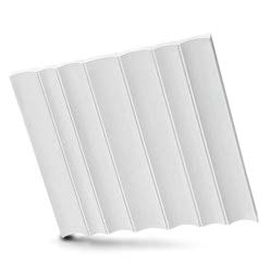 Panouri decorative 3D din poliuretan (riflaje) - Panou W376, 25cm x280cm x1.25cm