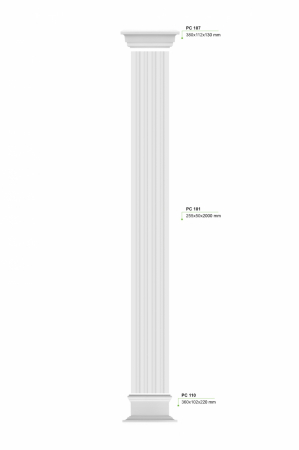 Pilastru PC 101 , 25.5cm x 5cm x 200cm [6]