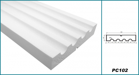 Pilastru PC 102 , 30.5cm x 6cm x 200cm [3]