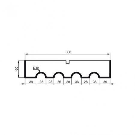 Pilastru PC 102 , 30.5cm x 6cm x 200cm [1]