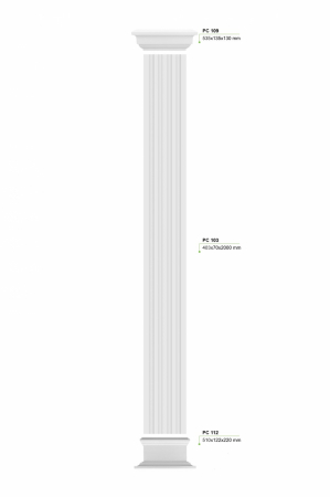 Pilastru PC 103 , 40.5cm x 7cm x 200cm [6]