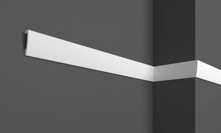 Profile din HDP ( polimeri cu inalta densitate) - Plinta  decorativa, din HDP, HCR 505, 5cmx1.3cmx200cm