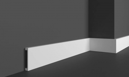 Profile din HDP ( polimeri cu inalta densitate) - Plinta  decorativa, din HDP, HCR 527, 7.9cmx1.4cmx200cm