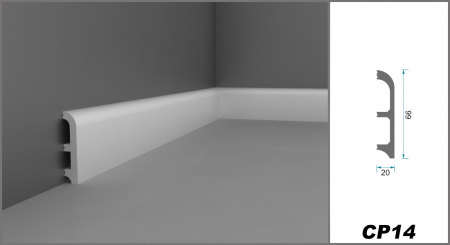 Lichidare stoc - Plinta din  ecopolimer P14