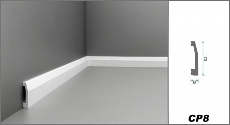 Lichidare stoc - Plinta din  ecopolimer P8