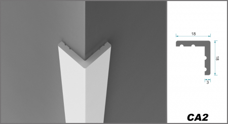Lichidare stoc - Profil de colt din ecopolimer CA2