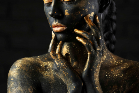 Tablouri Chic și Glam - Puterea privirii