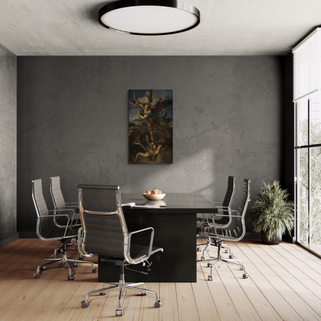 Raffaello - Sfântul Mihail învingând pe satan [1]