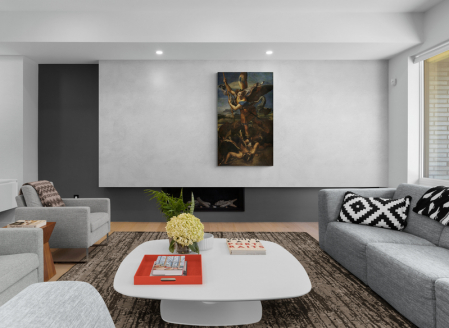 Raffaello - Sfântul Mihail învingând pe satan [2]