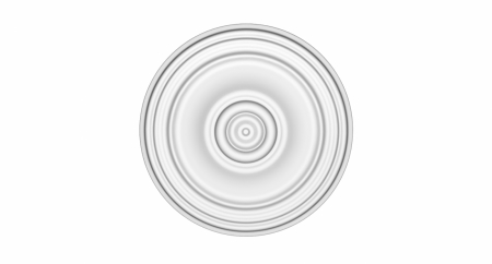 Pentru decorari si amenajari interioare - Rozeta din poliuretan, Grand Decor, R 180 , diametru =53cm