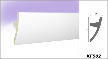 Scafa luminoasa - brau din poliuretan,Tesori F, KF502, 7.5cmx3.6cmx200cm [3]