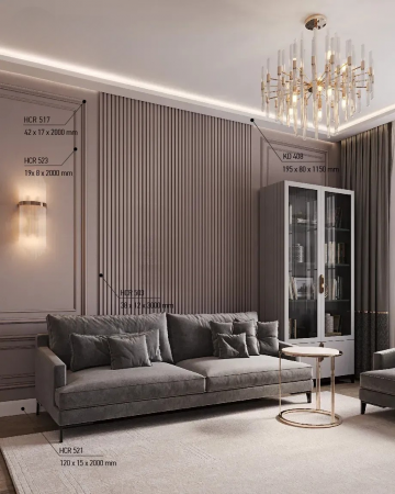 Scafa luminoasa - Tesori D, KD408, 8cm x19.5cm x115cm [4]