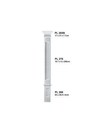 Pentru decorari si amenajari interioare - Set 13 - set  complet pilastru PL 276