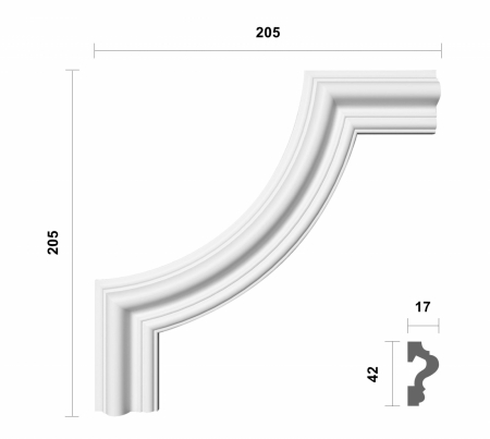 Set (kit)  ancadrament HCR 517-1 [4]
