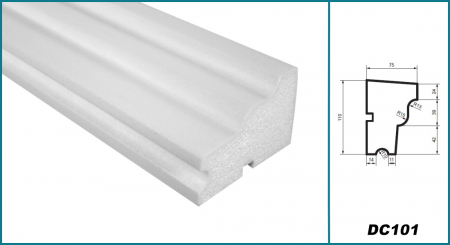 Solbanc (profil pervaz), DC 101, 11cm x 7.5cm x200 cm [3]