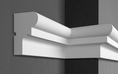 Profile pentru pervaz (solbanc) - Solbanc (profil pervaz), DC 105, 14cm x 10cm x200 cm