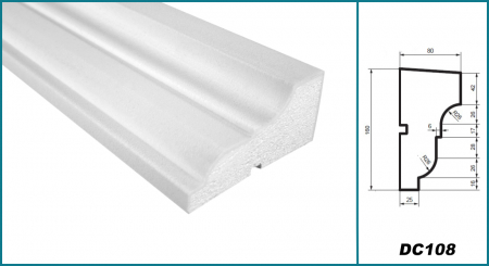 Solbanc (profil pervaz), DC 108, 16cm x 8cm x200 cm [3]