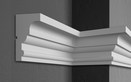 Profile pentru pervaz (solbanc) - Solbanc (profil pervaz), DC 109, 21.5cm x 14cm x200 cm