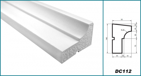Solbanc (profil pervaz), DC 112, 14cm x 9cm x200 cm [3]