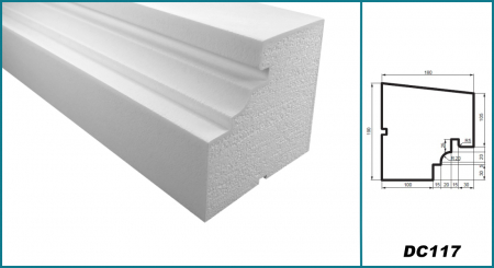Solbanc (profil pervaz), DC 117, 19cm x 18cm x200 cm [3]