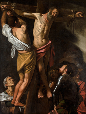 Tablouri canvas - Caravaggio-Crucificarea Sfantului Andrei
