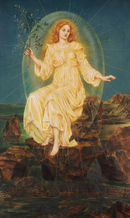 Tablouri canvas - Evelyn De Morgan-Lux in Tenebris