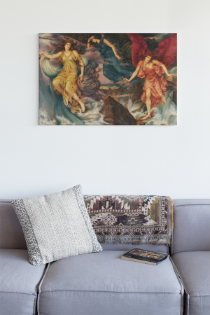 Evelyn De Morgan- Spiritele furtunii [2]