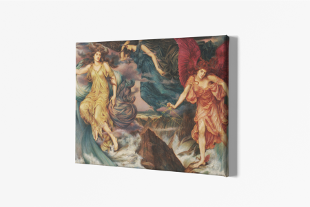 Evelyn De Morgan- Spiritele furtunii [1]