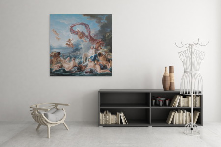 Tablou canvas Francois Bouche- Triumful lui Venus 60 x 50cm [2]
