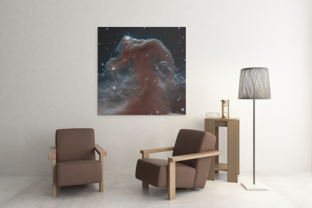 Tablou canvas "Nebuloasa Cap de cal " 50 x 50 cm [3]