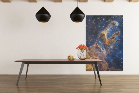 Tablou canvas "Stalpii Creatiei " 90 x 50 cm [3]